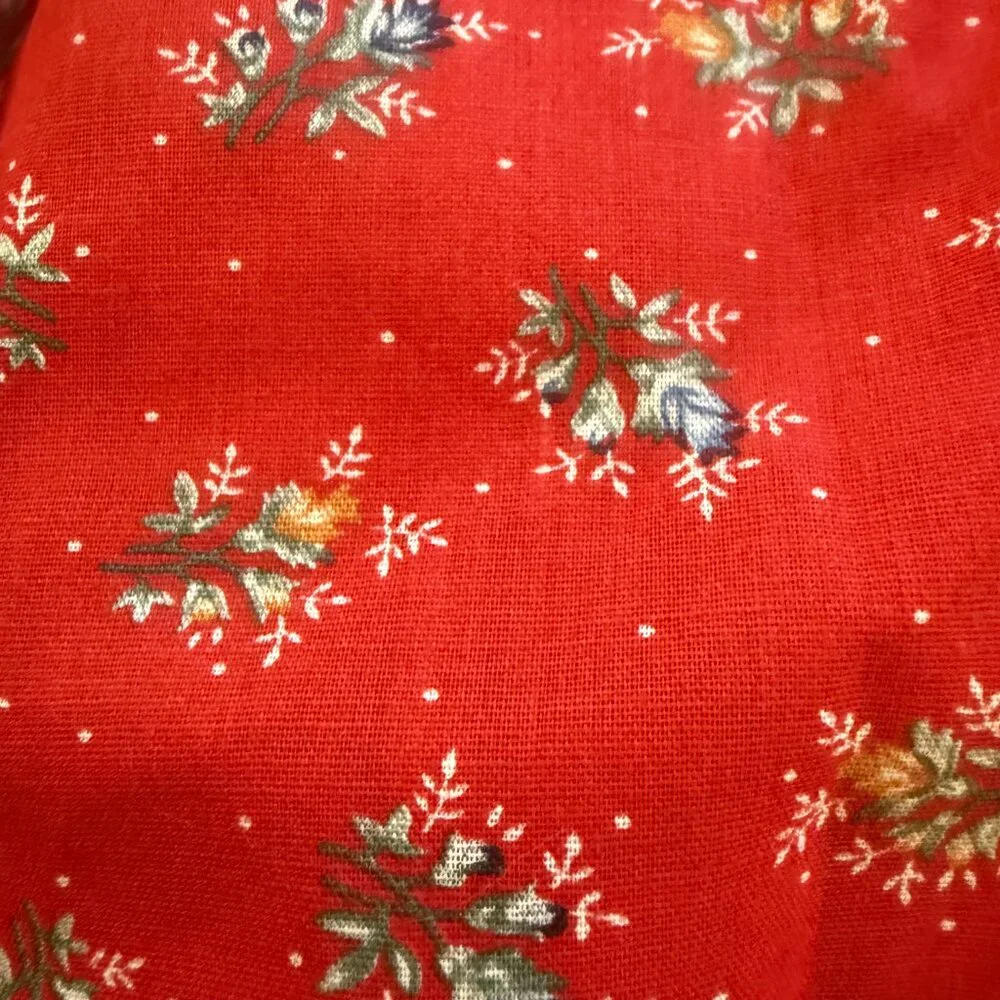 Byer Too! Vintage Open Back Strap Flowered Sun Dress Sz. XS 70's Prairie Core - Picture 16 of 16